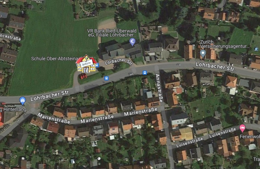 Landkarte Ober-Abtsteinach