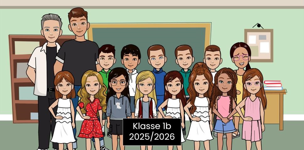 Klassenbild der Klasse 1b