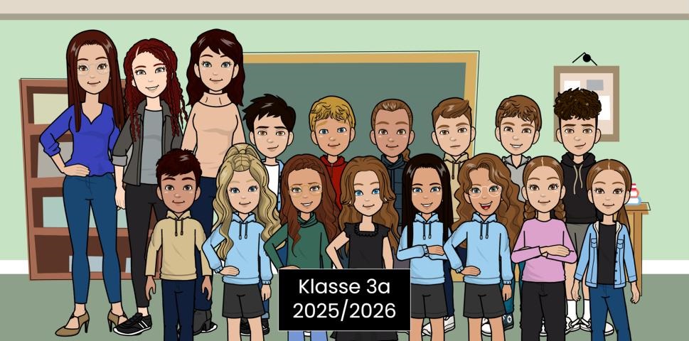 Klassenbild der Klasse 3a
